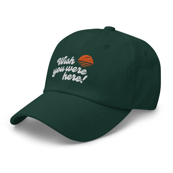 Wish You Were Here! Sunset Dad Hat