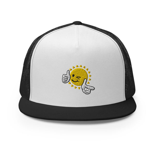 Winking Sun High-Profile Trucker Cap