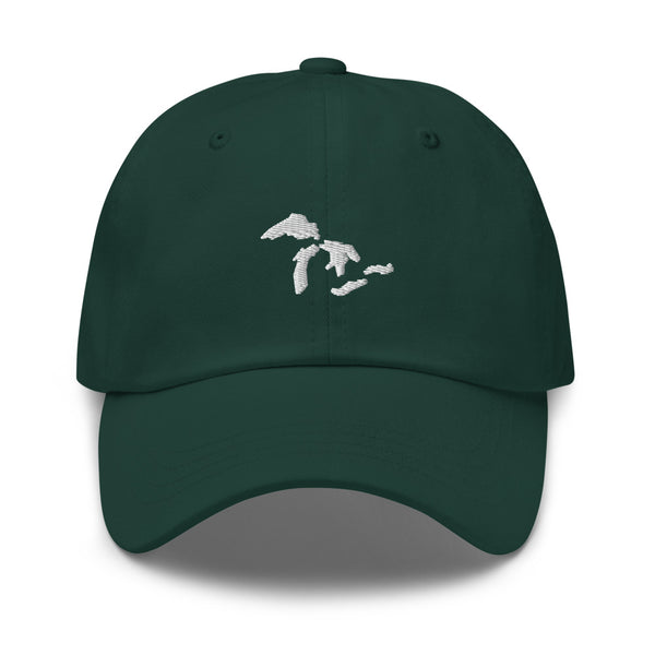 Great Lakes Map Dad Hat