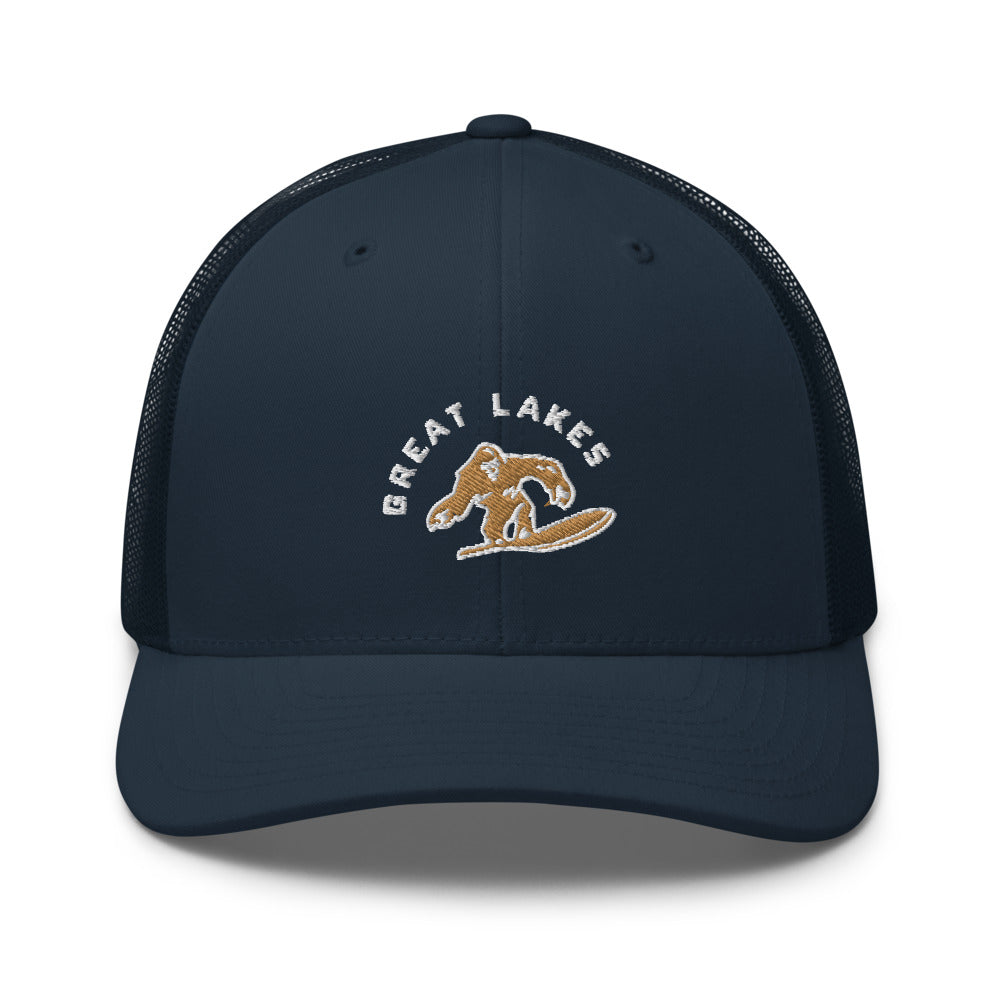 Retro Great Lakes Mid-Profile Trucker Cap – Freshwater Supply Co.