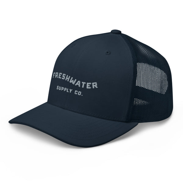 Freshwater Supply Co. Mid-Profile Trucker Cap