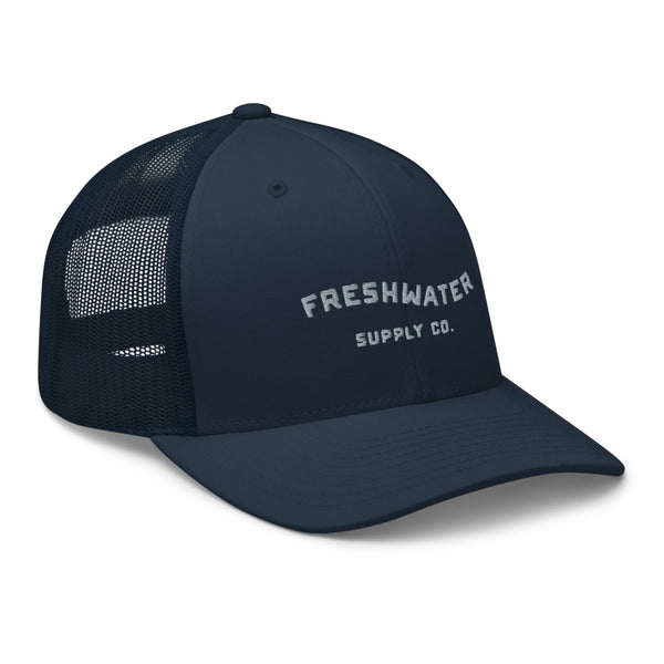 Freshwater Supply Co. Mid-Profile Trucker Cap
