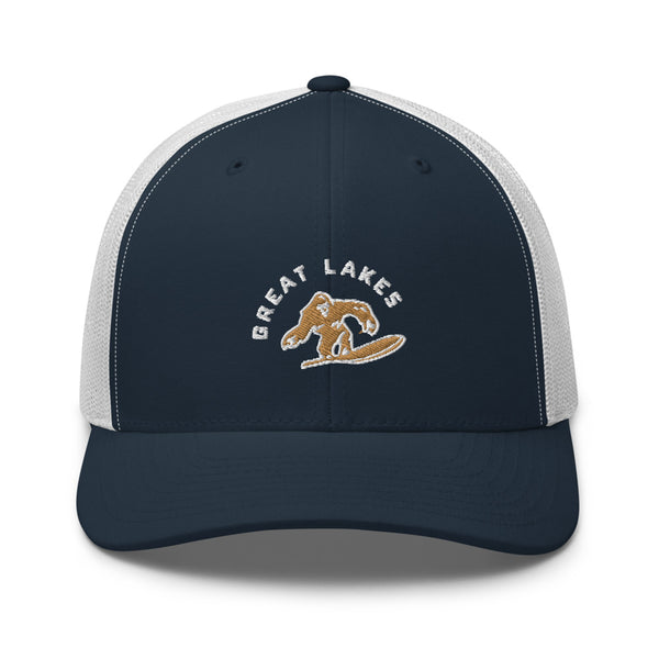 Great Surfin' Yeti Mid-Profile Trucker Cap
