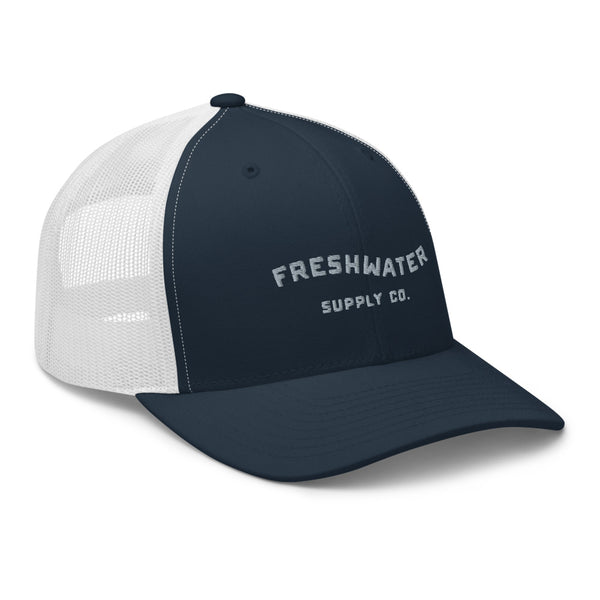 Freshwater Supply Co. Mid-Profile Trucker Cap