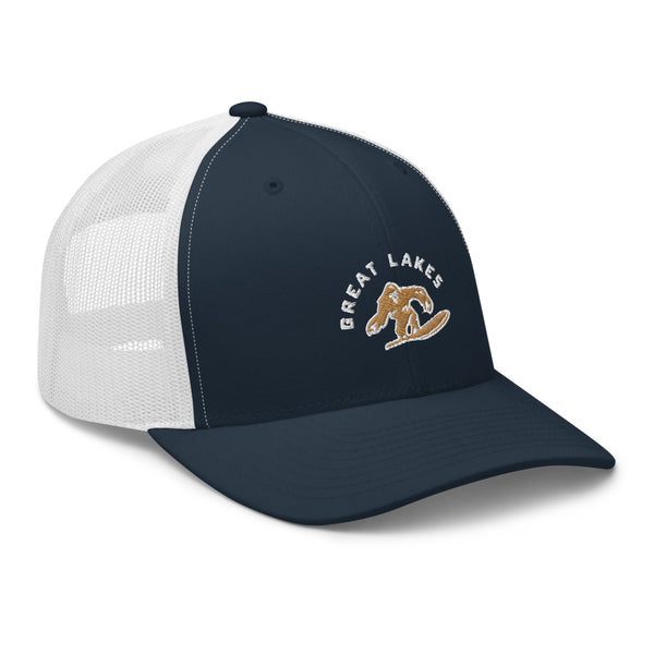 Great Surfin' Yeti Mid-Profile Trucker Cap