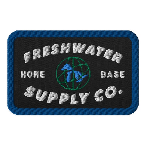 Freshwater Supply Co. Home Base Embroidered Patch
