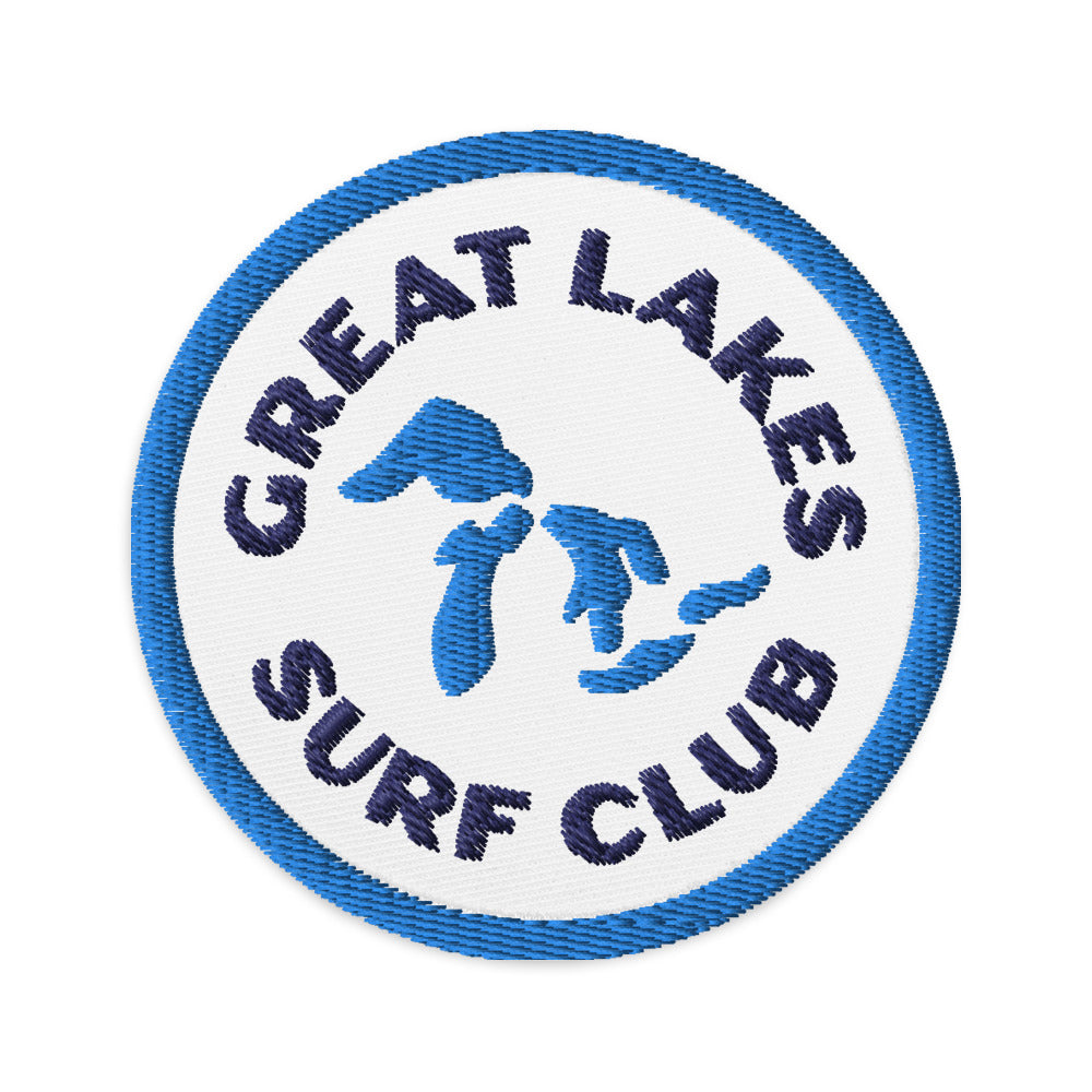 Great Lakes Surf Club Embroidered Patch