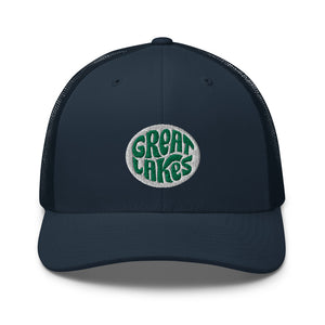 Retro Great Lakes Mid-Profile Trucker Cap