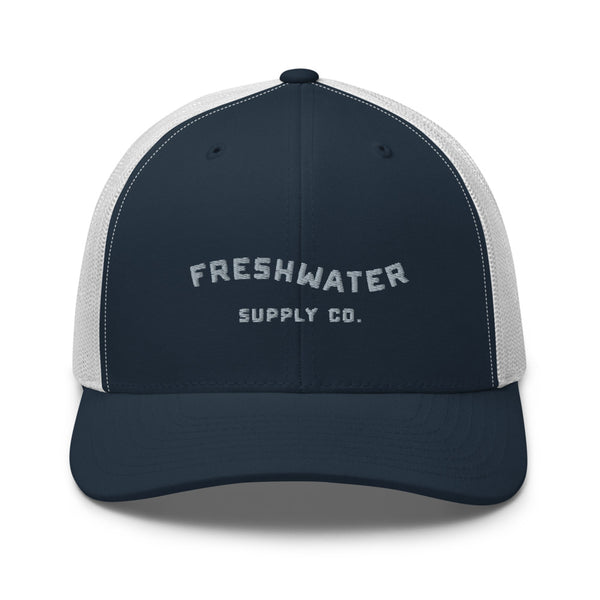 Freshwater Supply Co. Mid-Profile Trucker Cap